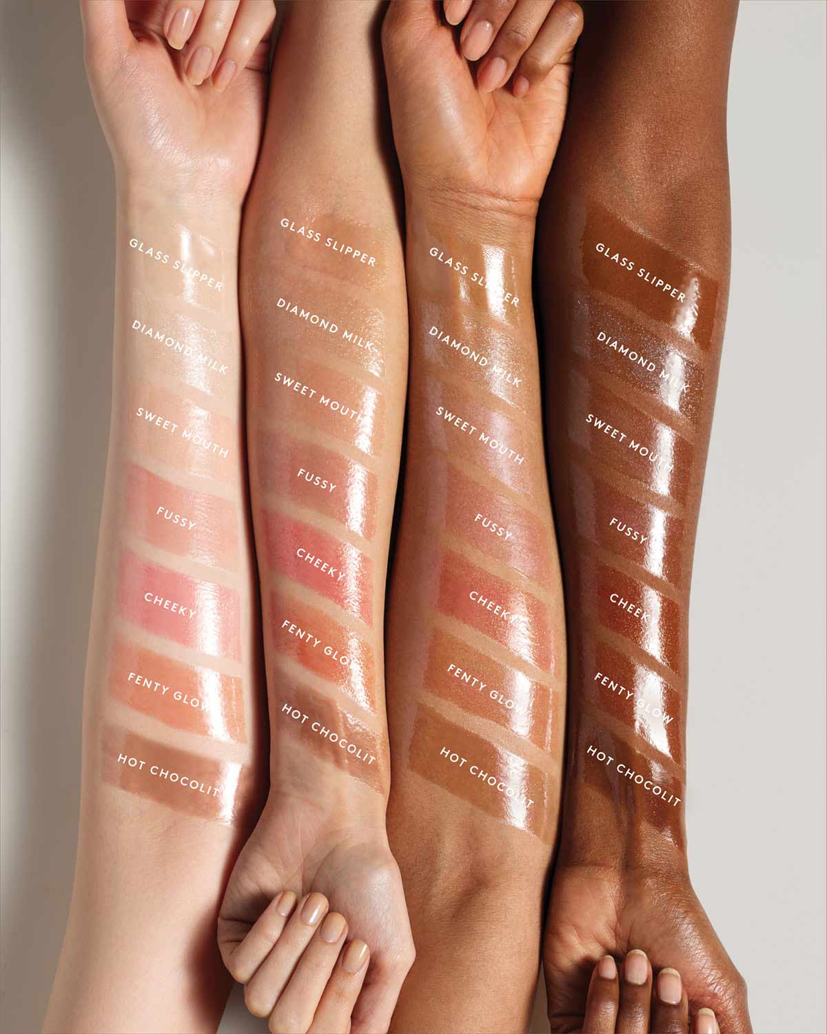 FEИTY BEAUTY - Triple Drip Gloss Bomb Trio