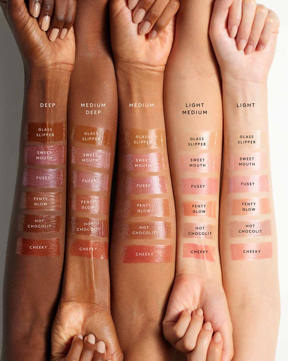 FEИTY BEAUTY - Triple Drip Gloss Bomb Trio