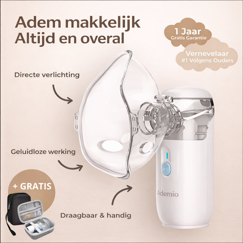 Ademio® | Adem makkelijk, altijd en overal