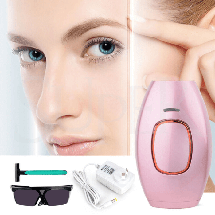 GlowPro IPL Laser Gezichts- en Lichaamsbeharing Handapparaat