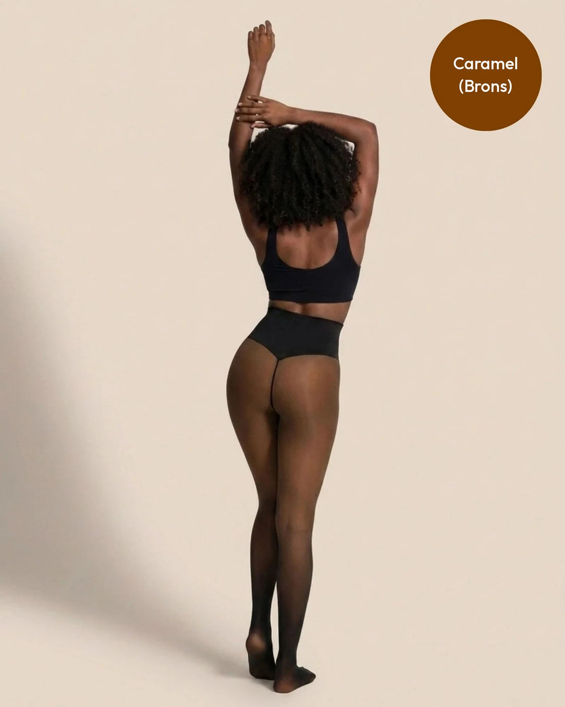 Illusie Panty met Warme Fleecevoering