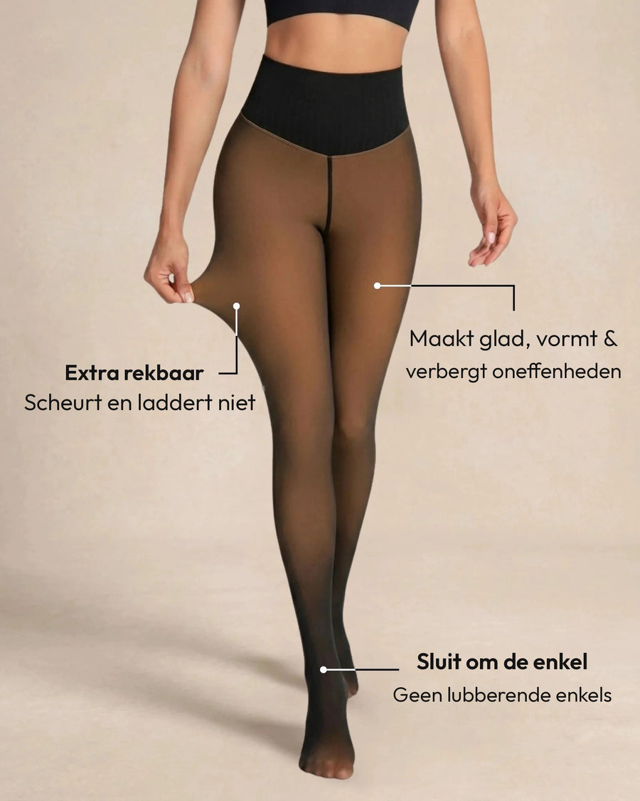 Ziet eruit als een doorschijnende panty