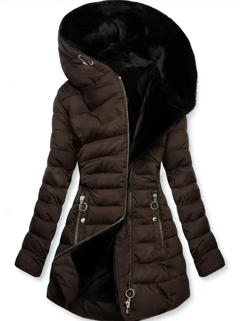 Frio™ | Warme Gewatteerde Winterjas Met Capuchon