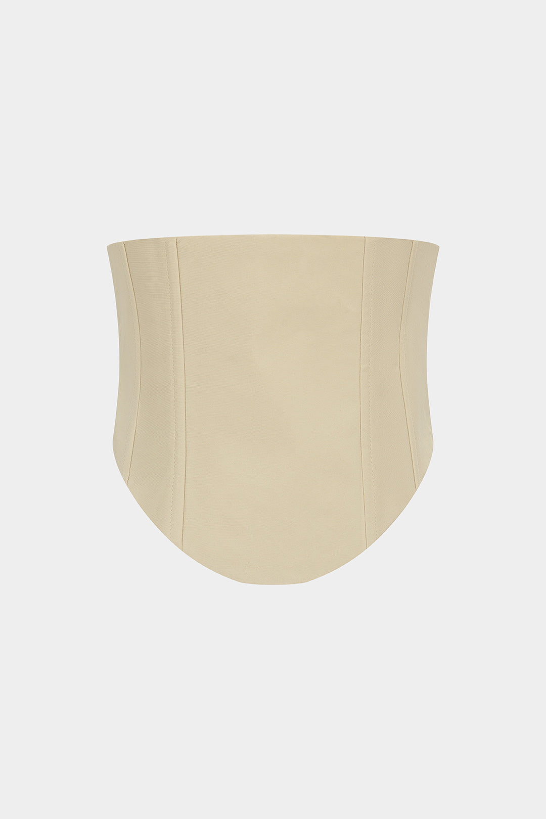 Mouwloze minijurk met riem