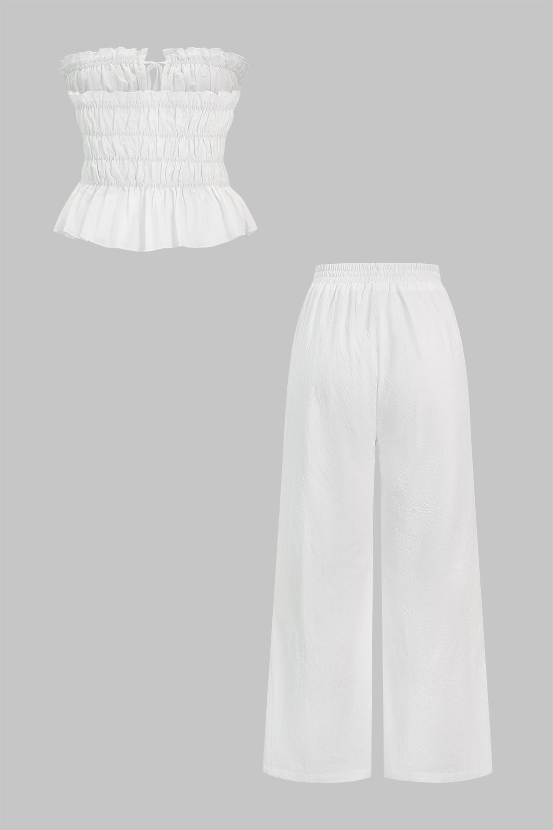 Iris - Set met strapless top en broek