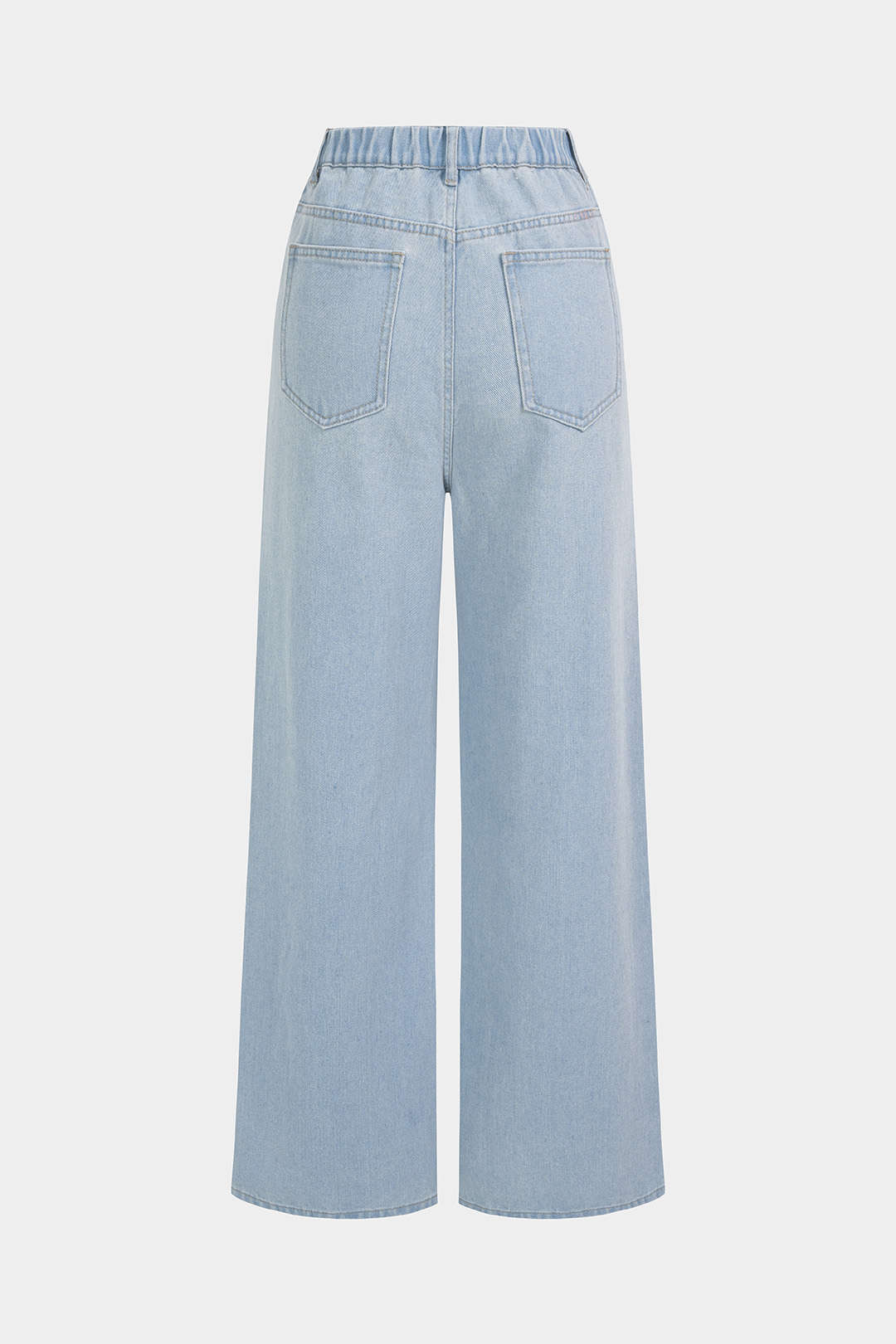 Nadia - Jeans met zakken en rechte pijp