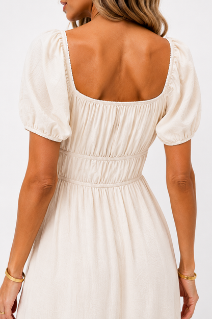Reformation Puff Sleeve Dress