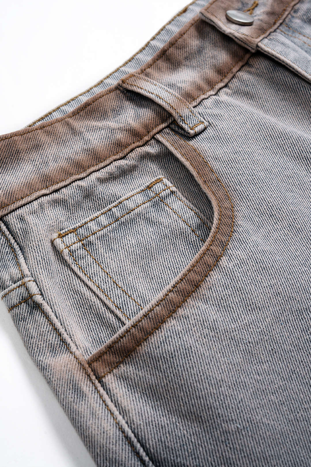 Verwassen jeans met zakken