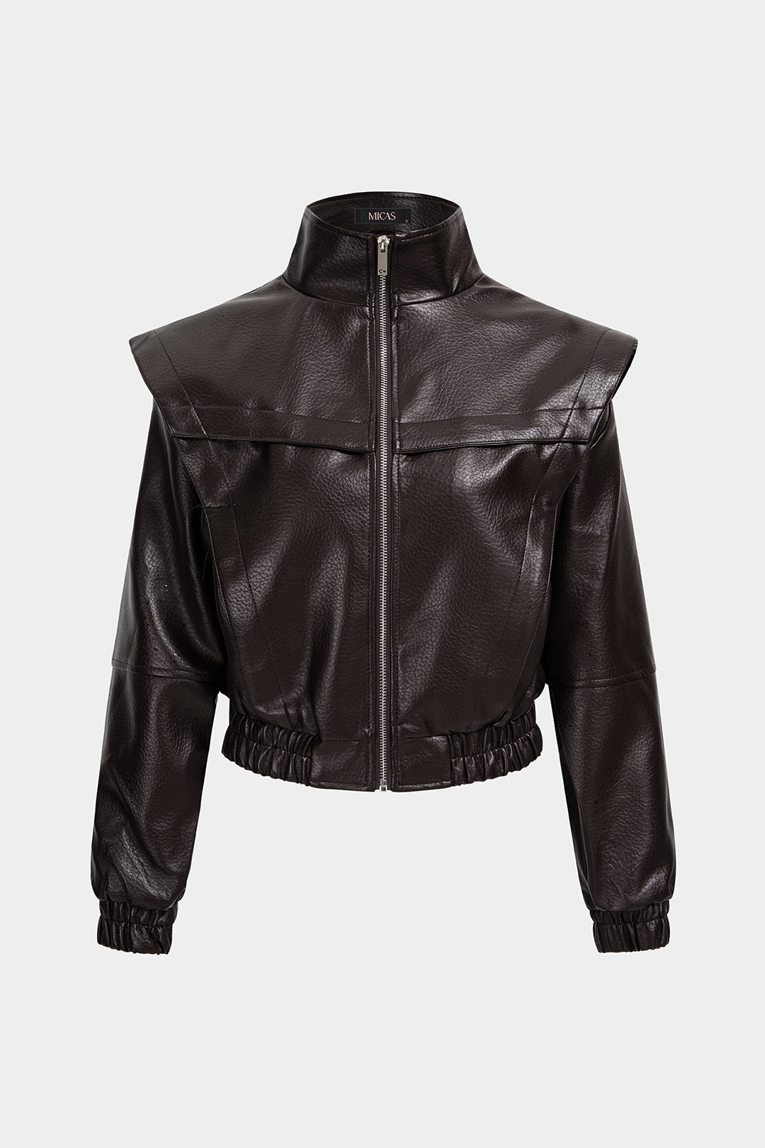Jet - Leren-look jasje met rits
