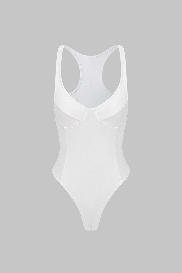 Paula - Effen mouwloze body