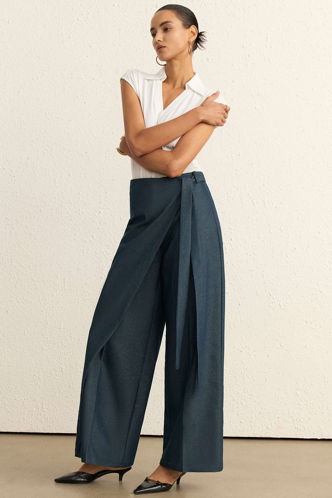 Yasmin - Asymmetrische broek