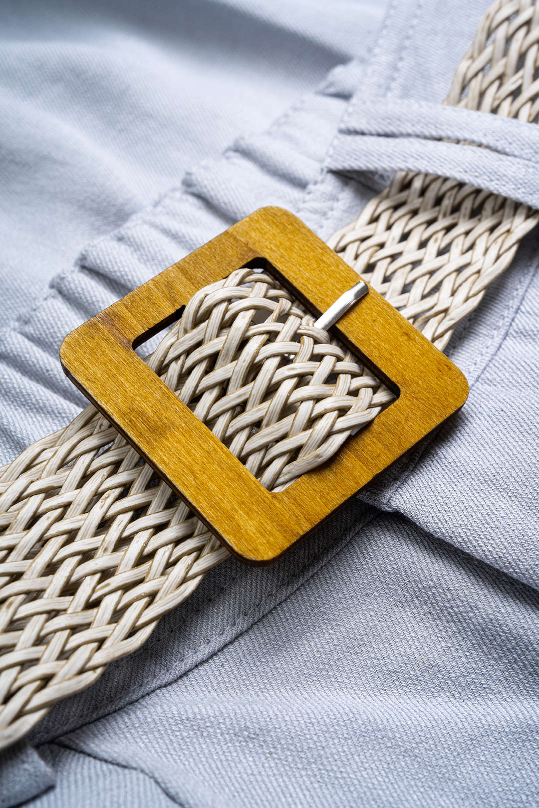 Ilse - Broek met riem en wijde pijpen