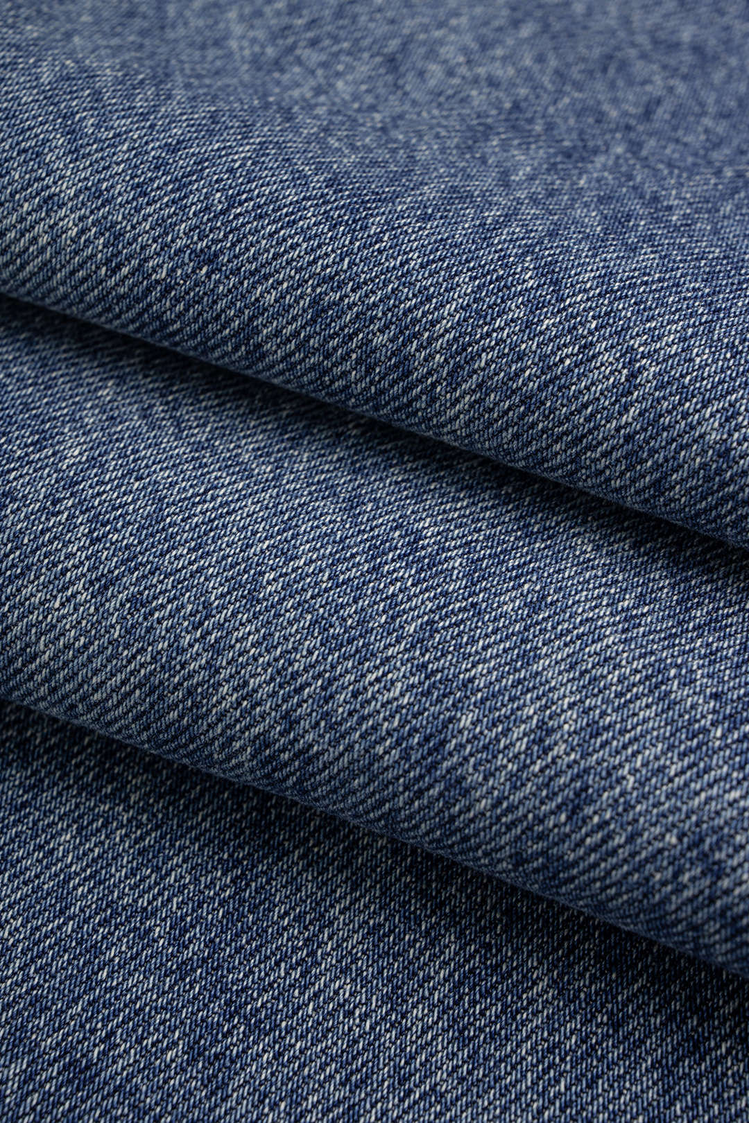 Patchwork jeans met kanten rand, zakken en wijde pijpen