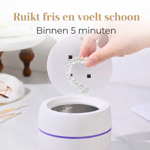 ZorgPod - Nr. 1 Tandarts-Goedgekeurde Ultrasone UVC-Reiniger
