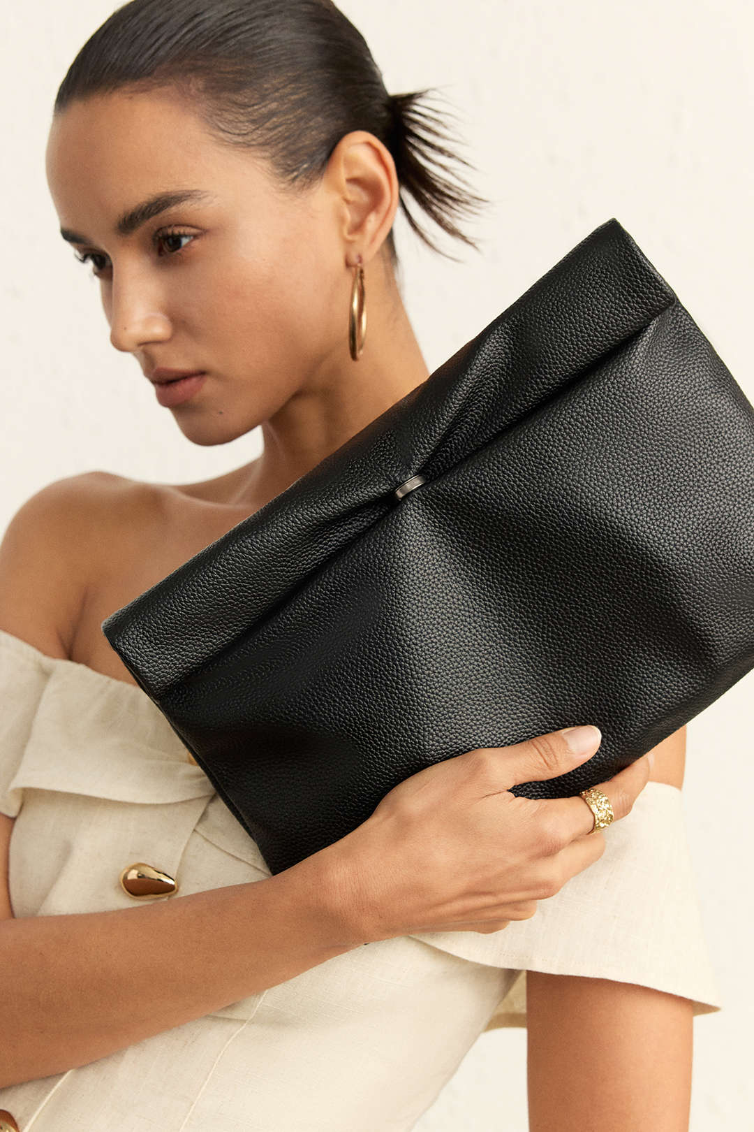 Kiki - Leren-look tas