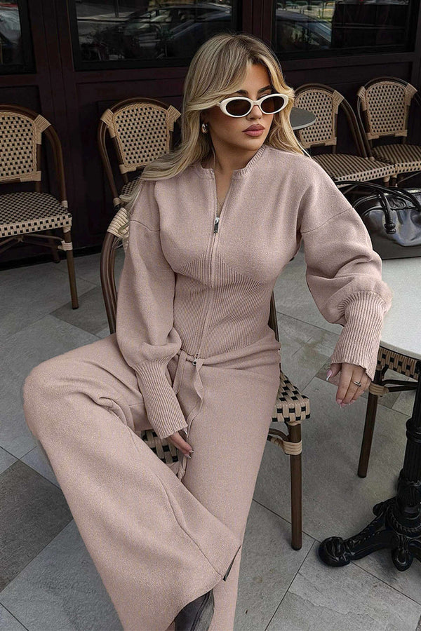 Chloé - Gebreide set met vest en broek
