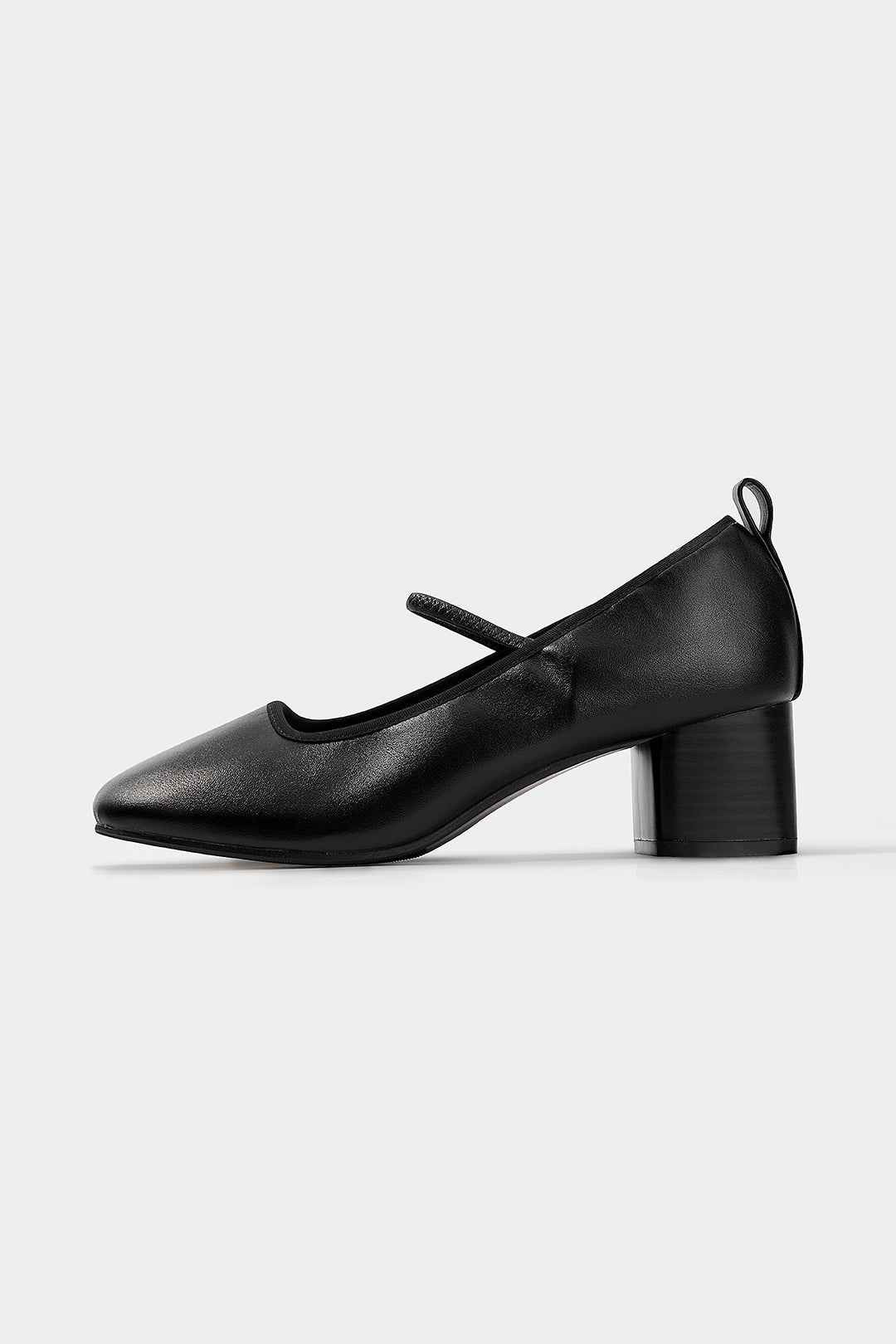 Jolie - Leren-look hakken