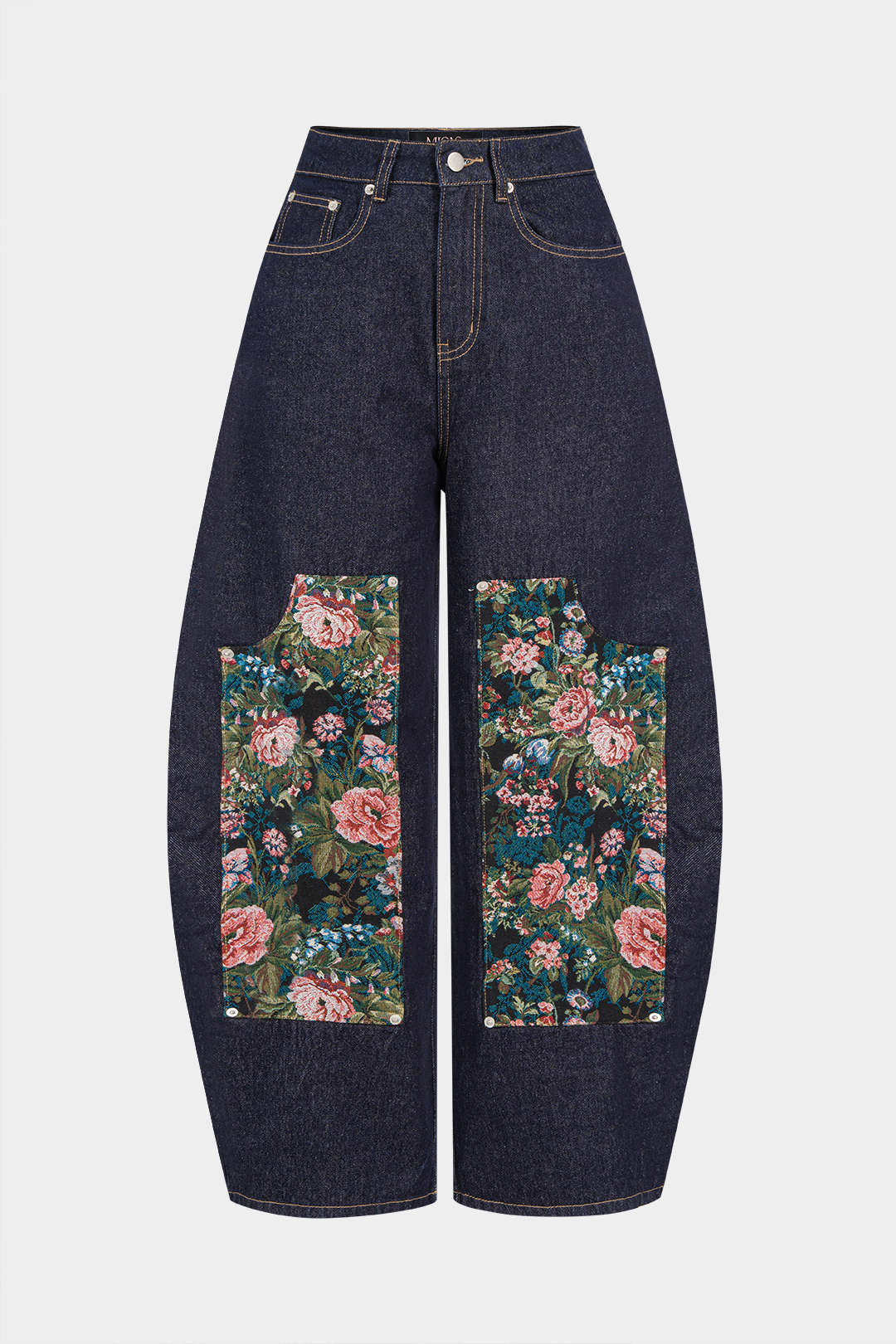 Jacquard jeans
