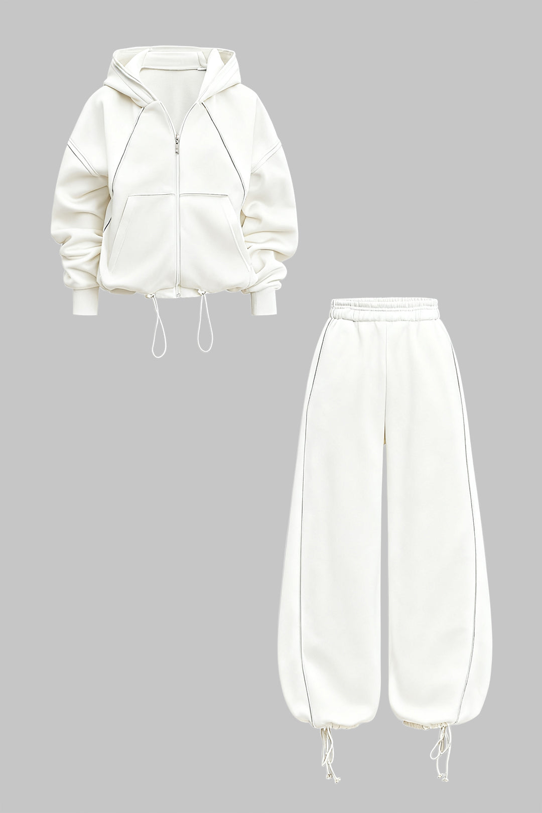 Set met hoodie en pantalon