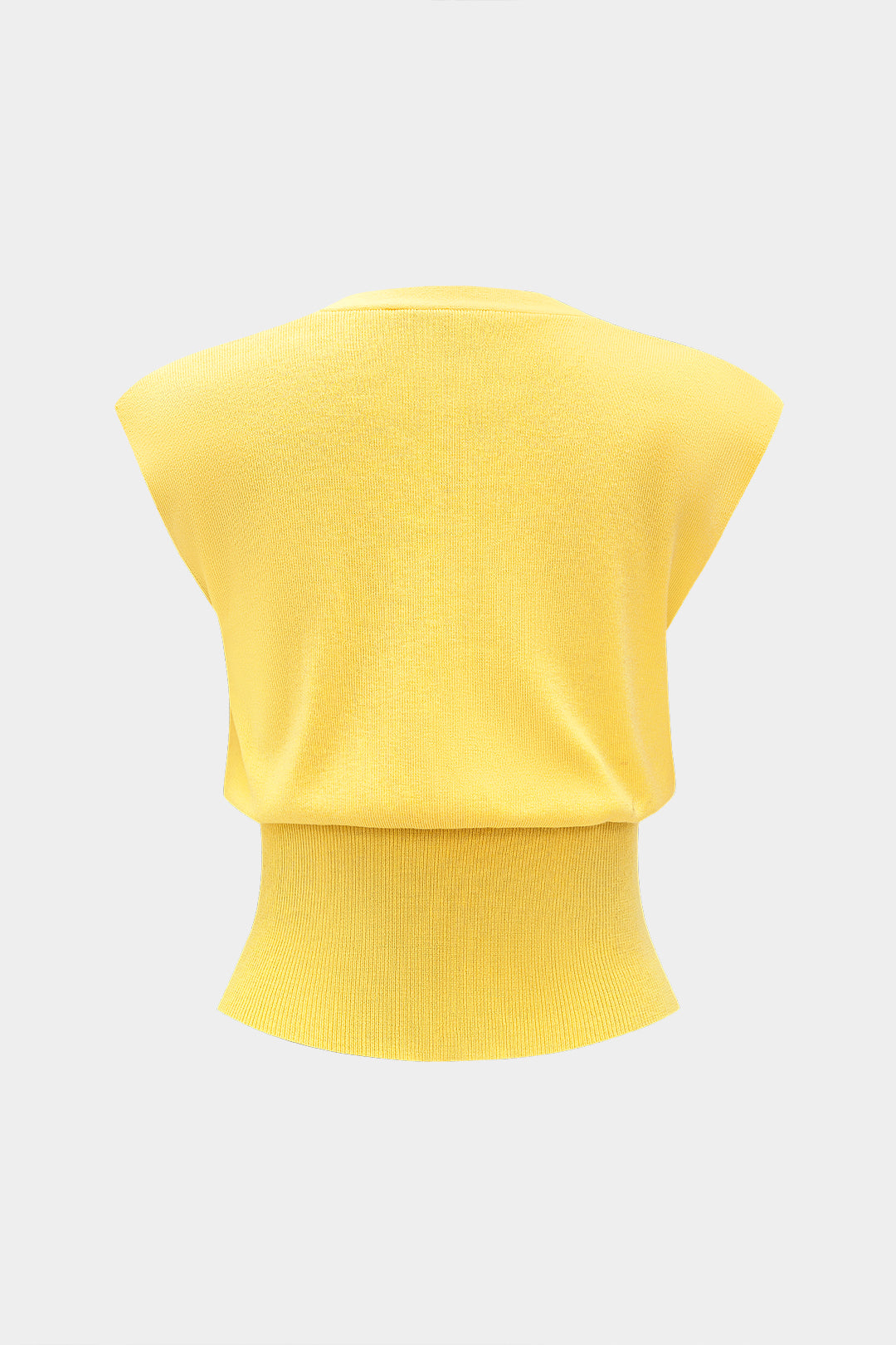 Karlijn - Gebreide tanktop met knoopjes