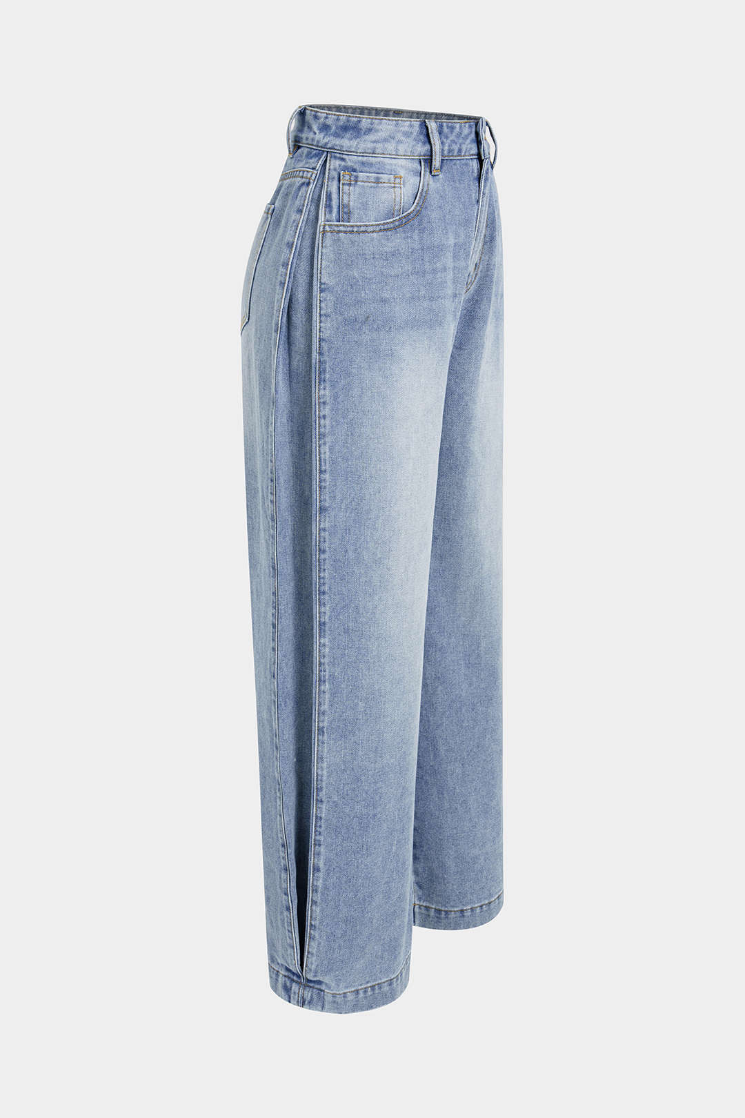 Maren - Jeans met zakken en rechte pijp