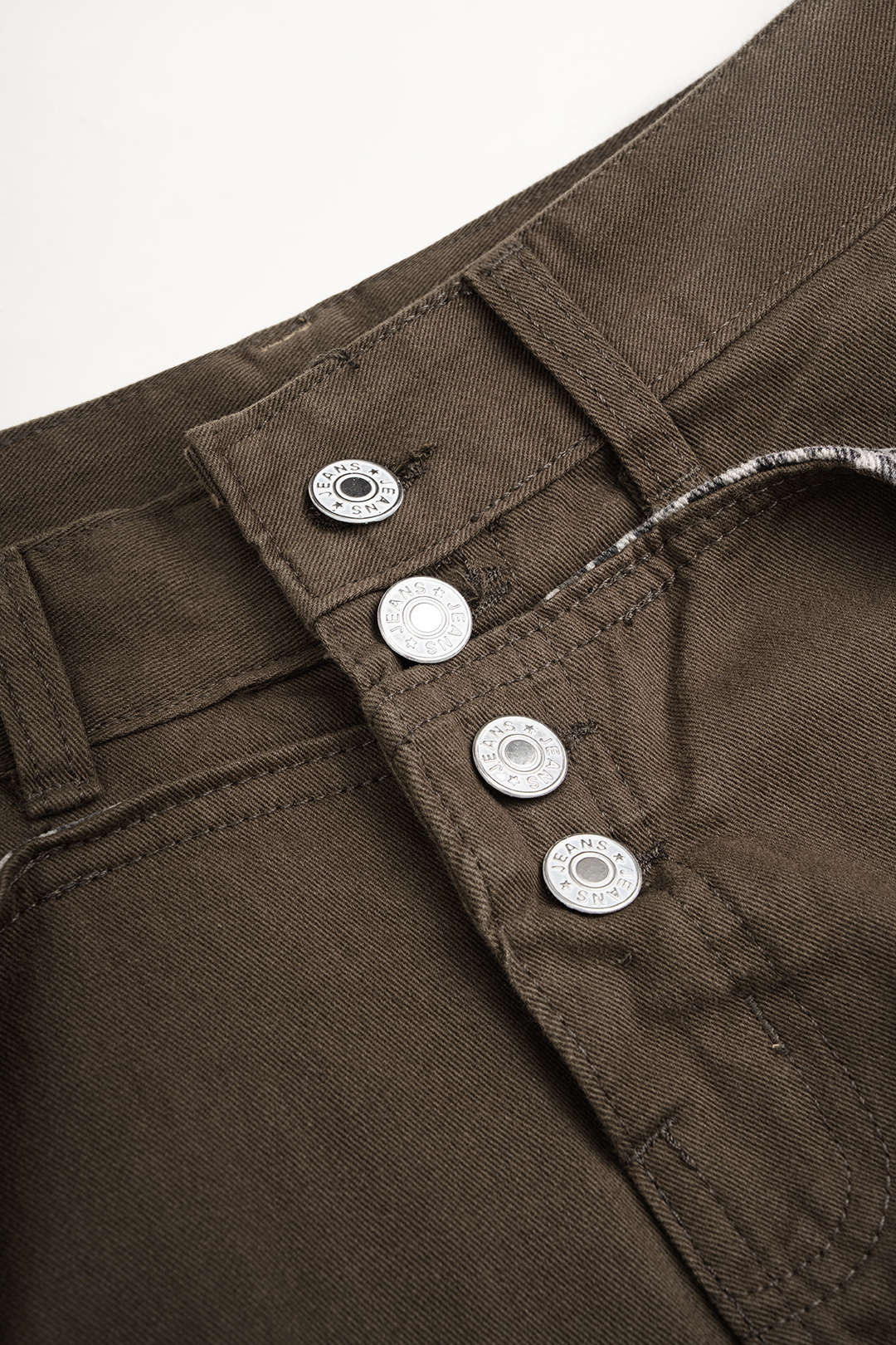 Anouk - Jeans met wijde pijpen en zakken