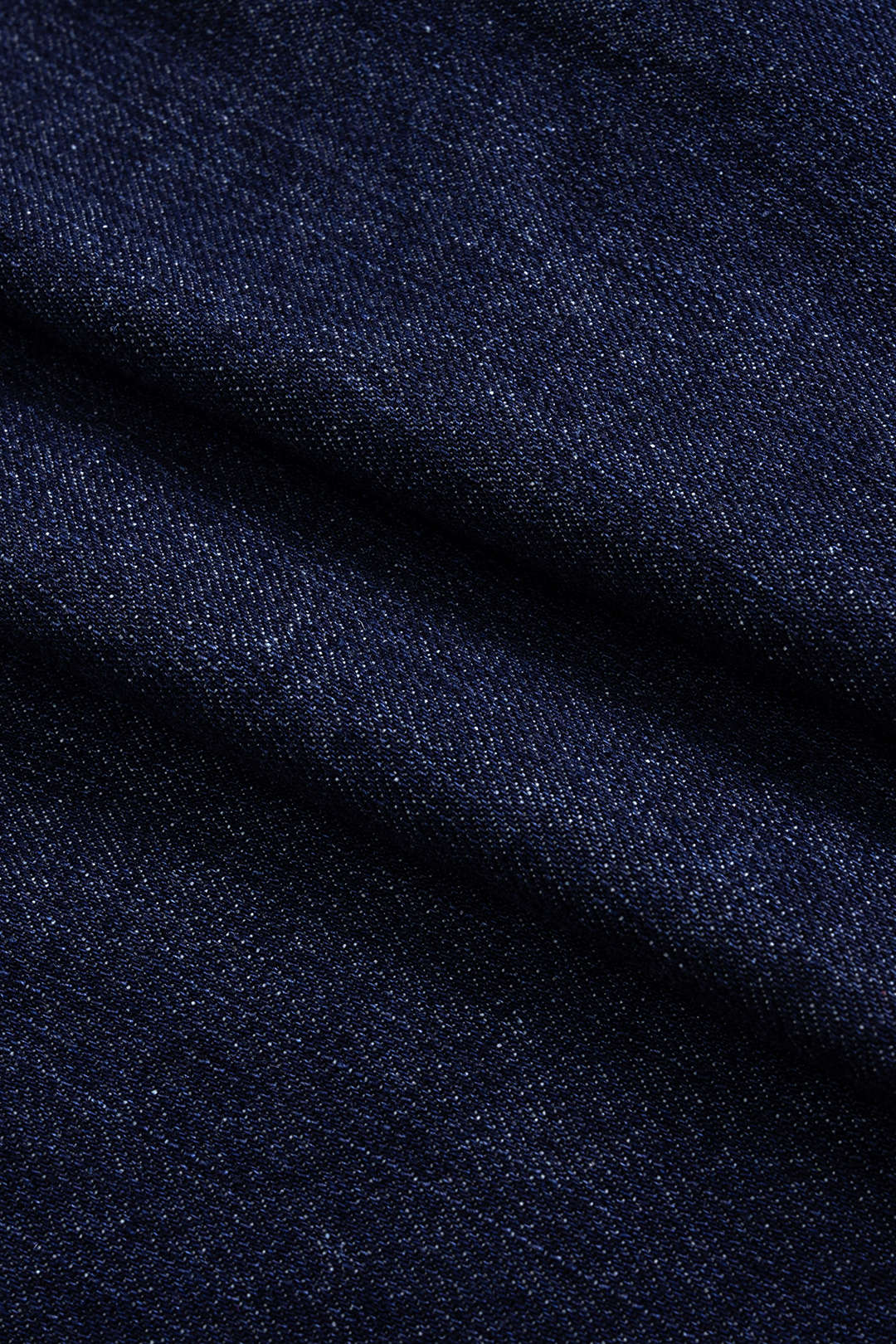 Denim top met knoopjes en lange mouwen
