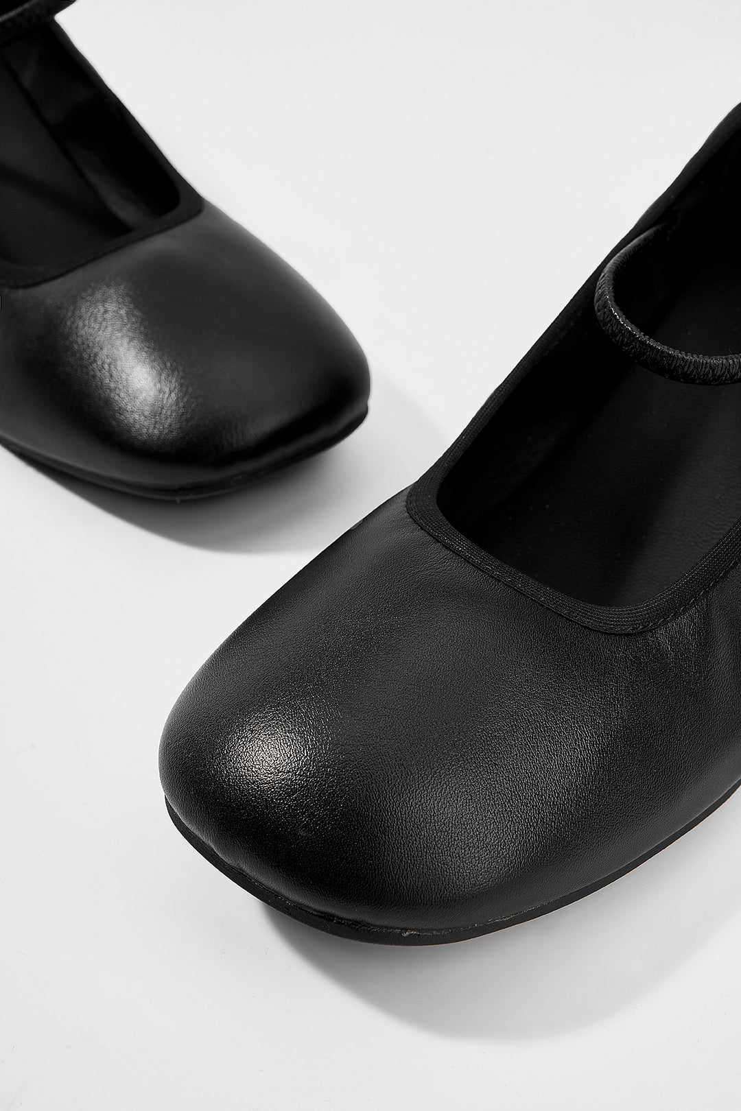Jolie - Leren-look hakken