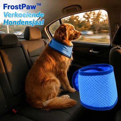 FrostPaw™ Verkoelende Halsband & Koelsjaal voor Honden en Katten