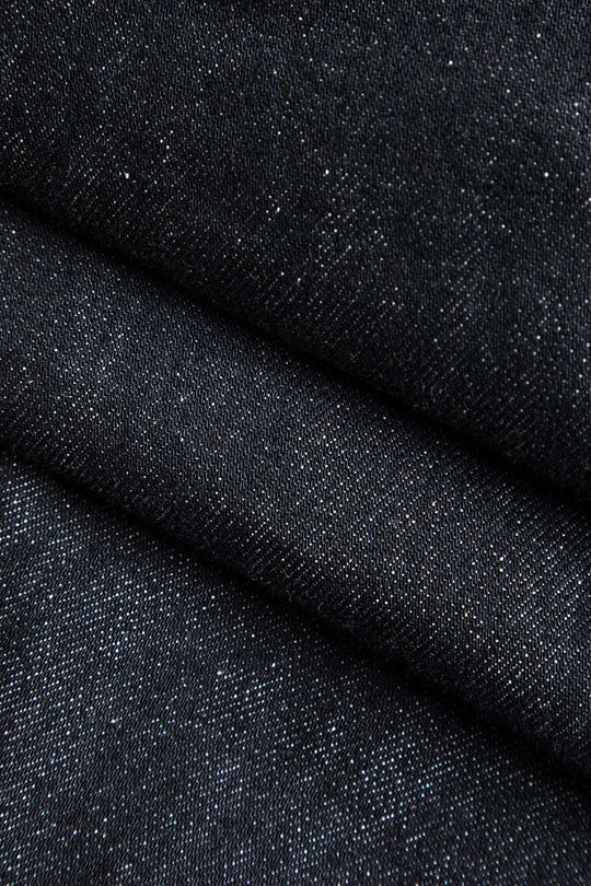 Denim jeans met wijde pijpen en verwassen look