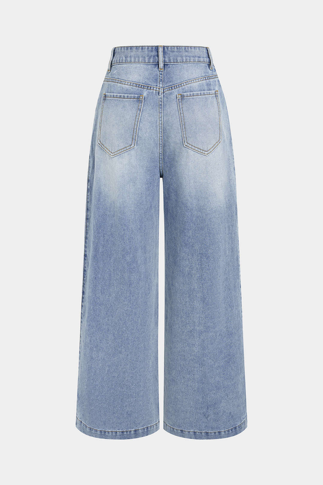 Maren - Jeans met zakken en rechte pijp