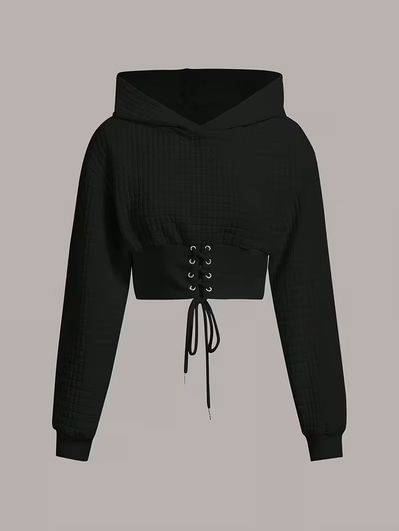Lasos Trendy Hoodie met veters