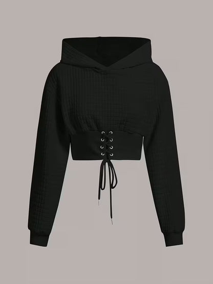 Lasos Trendy Hoodie met veters