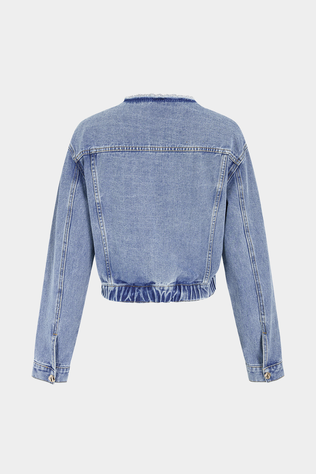 Denim metallic jasje
