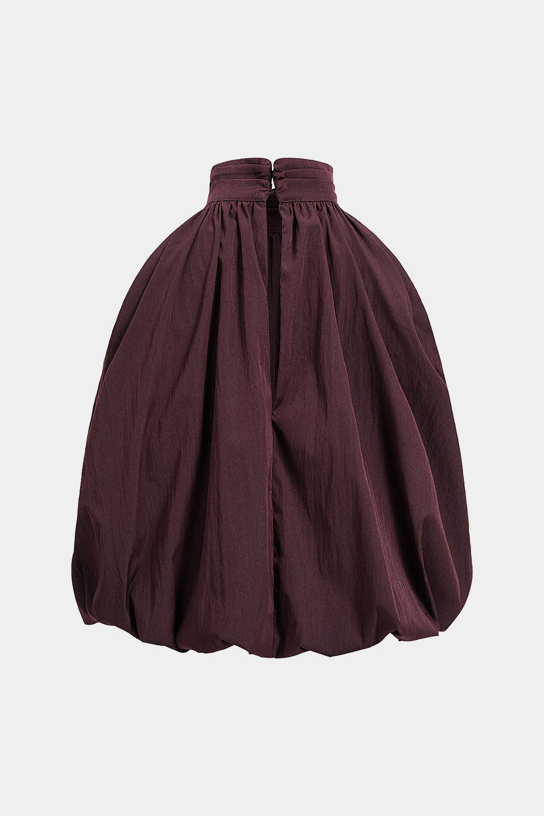 Tanktop met halternek en ruches