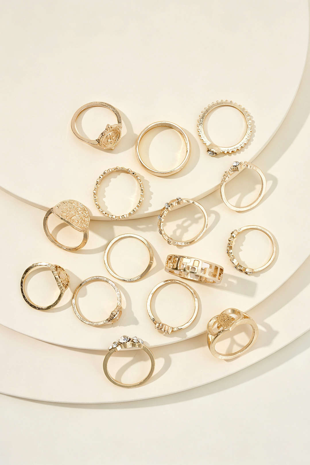 Juul - Ringen met strass