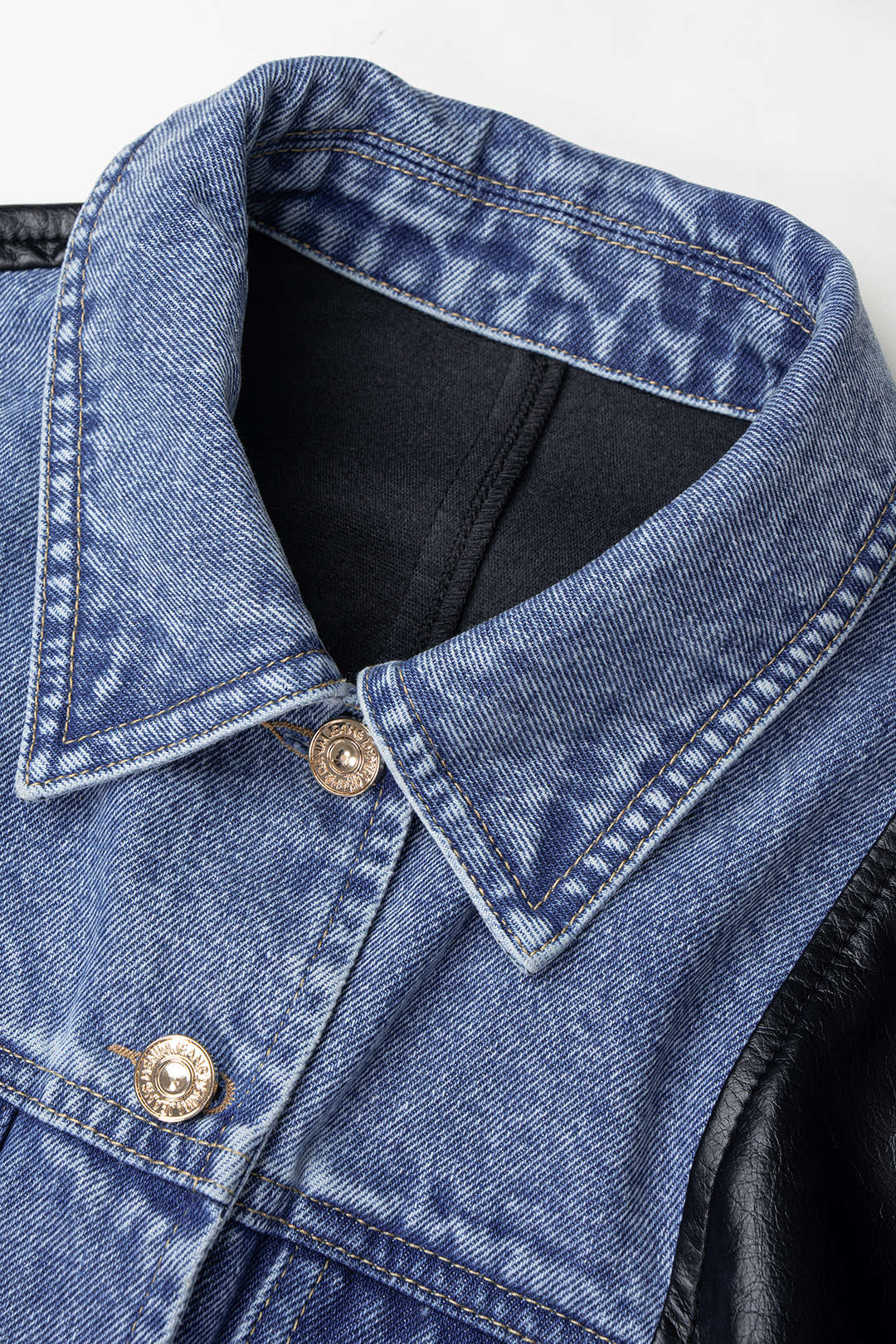 Alma - Denim patchwork jasje