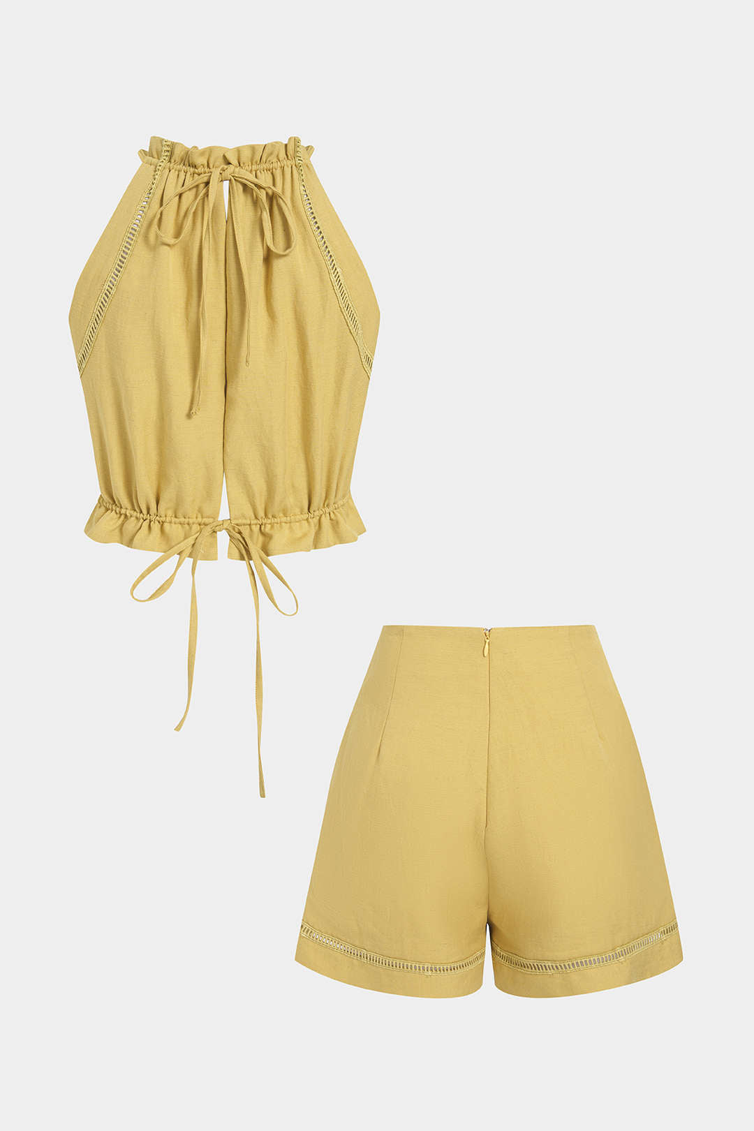 Set met tanktop en short