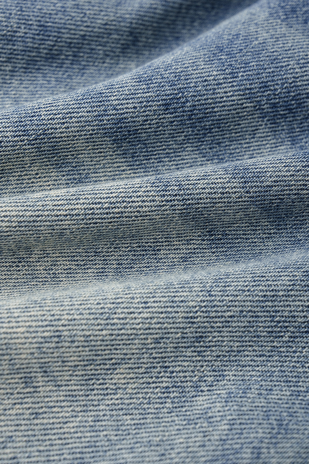 Denim rok met riem, hoge taille en A-lijn