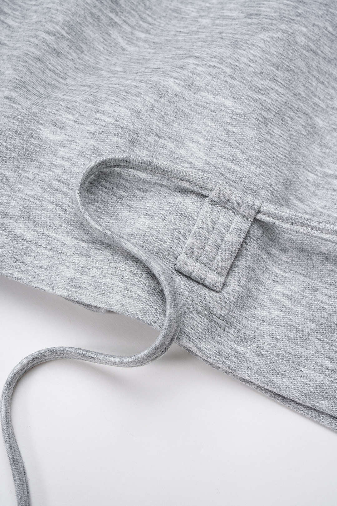 Sweater met ronde hals, strik en lange mouwen
