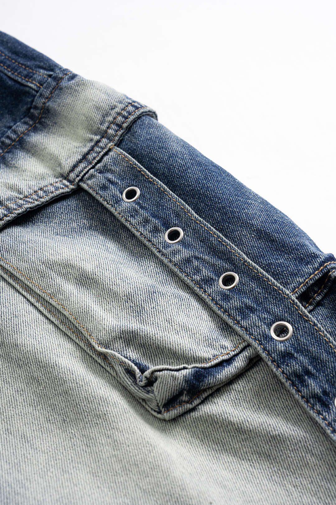 Uma - Jeans met zakken en rits