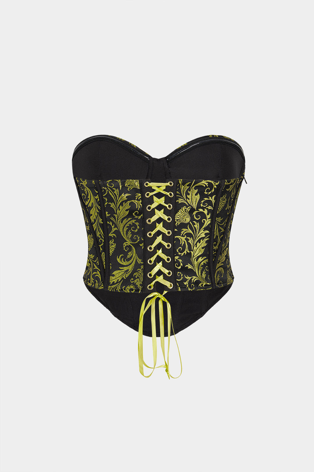 Dana - Jacquard strapless top
