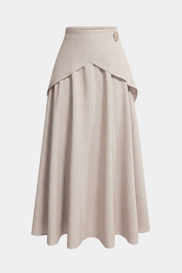 Pien - Rok met hoge taille en ruches