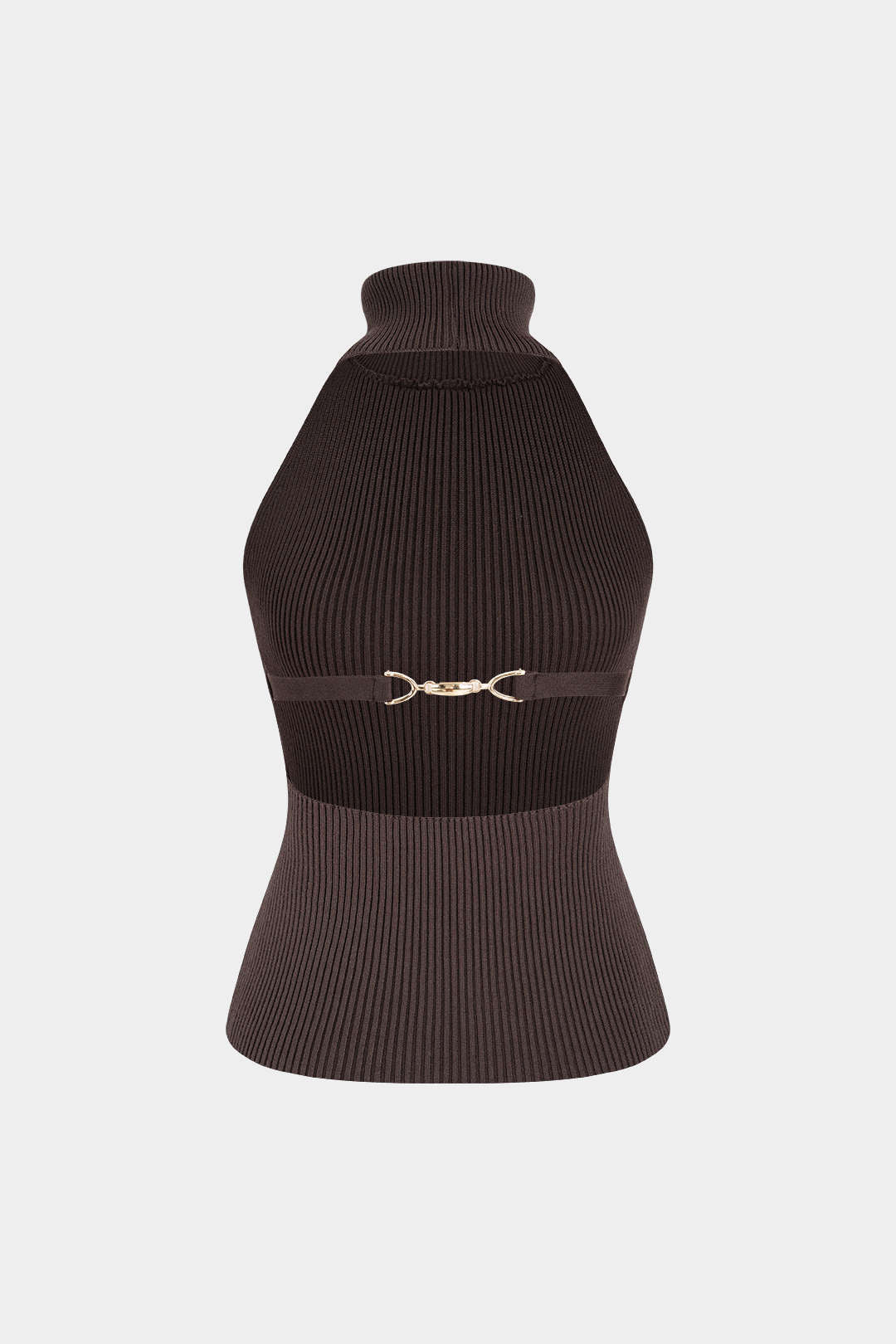Vesna - Gebreide set met tanktop en vest