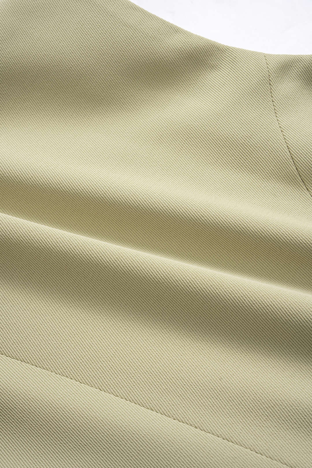 Asymmetrisch gilet met zakken