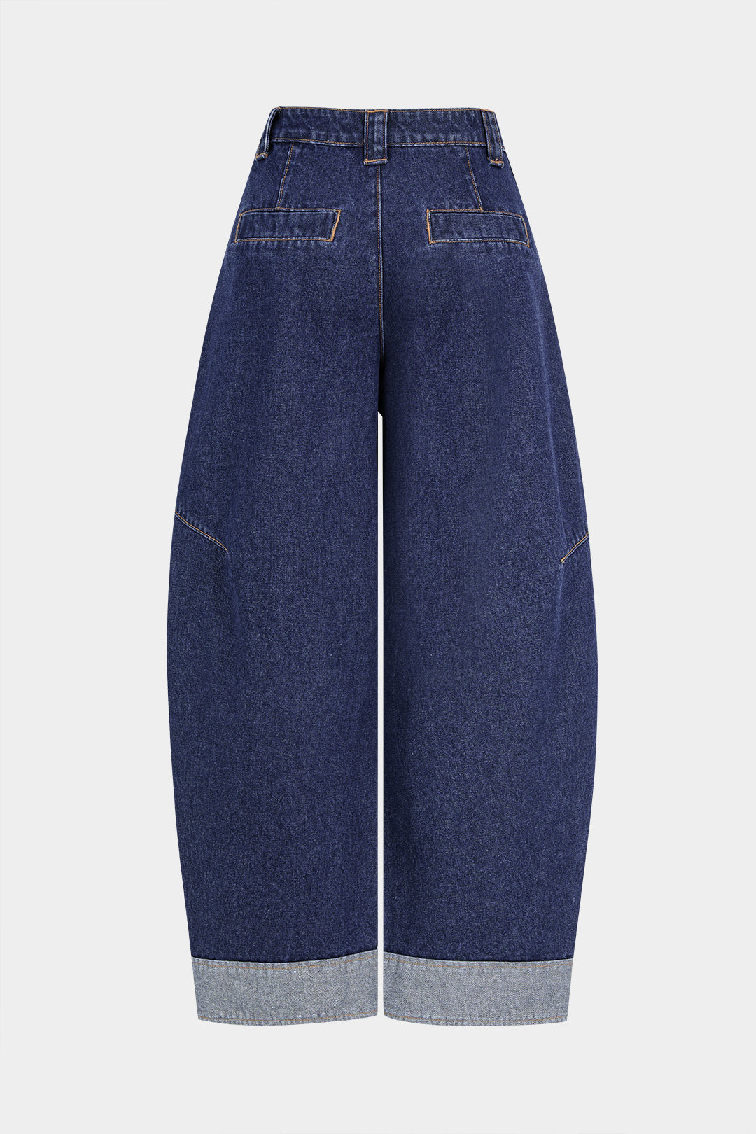 Geplooide jeans