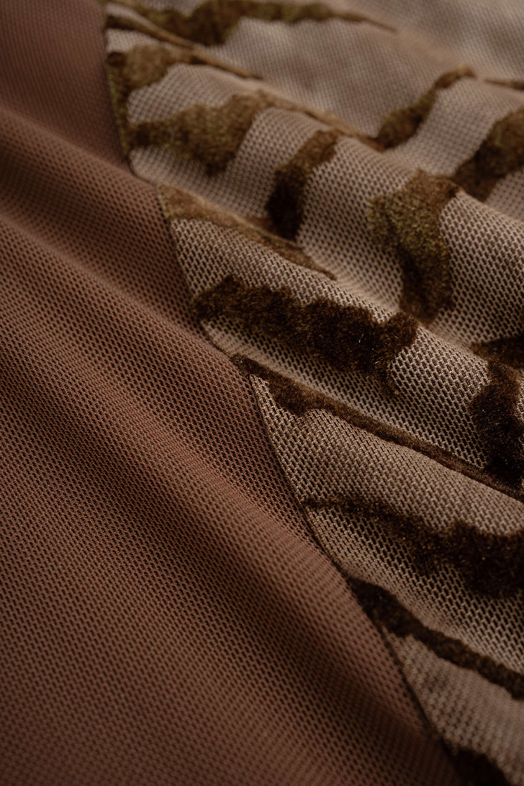 Mesh maxirok met split