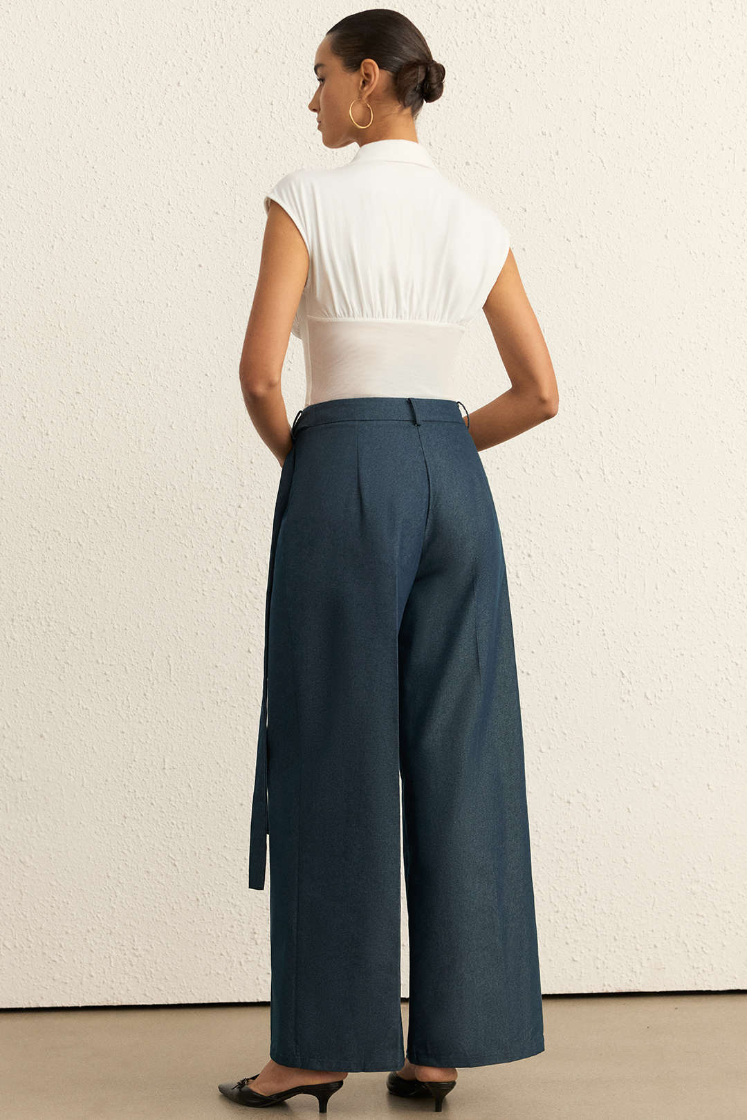 Yasmin - Asymmetrische broek