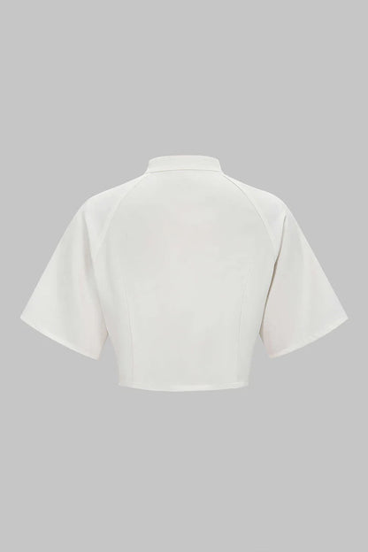 Slim fit blazer met metallic textuur