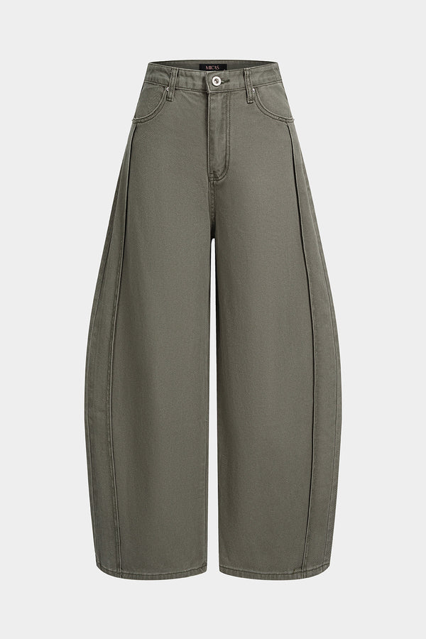Kaja - Jeans met knoopjes